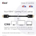 Club3D Kabel HDMI 2.1 Ultra High Speed 4K 8K60Hz 48Gbps (M/M), 1m