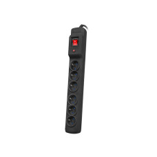 ARMAC SURGE PROTECTOR MULTI M6 5M 6X FRENCH OUTLETS BLACK