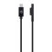 Manhattan nabíjecí kabel, Surface Connect to USB-C Charging Cable (M/M), 15 V / 3 A, 1.8m, černá