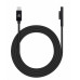 Manhattan nabíjecí kabel, Surface Connect to USB-C Charging Cable (M/M), 15 V / 3 A, 1.8m, černá