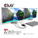 Club3D Adaptér USB A na 2xHDMI 2.0 Dual Monitor 4K 60Hz (M/F)