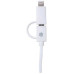 MANHATTAN i-Lynk Charge/Sync Cable, USB A to micro-USB and 8-pin, 1m (3.3 ft.) bílý/white