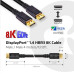 Club3D Kabel DisplayPort 1.4 HBR3, 8K60Hz (M/M), černé koncovky, 4m