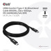 Club3D Kabel USB4 Gen3x2 Type-C Oboustranný kabel 8K60Hz, Data 40 Gbps, PD 240W(48V/5A) EPR M/M 2m