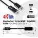 Club3D Adaptér aktivní DisplayPort 1.4 na HDMI 2.0b (M/M), 2m