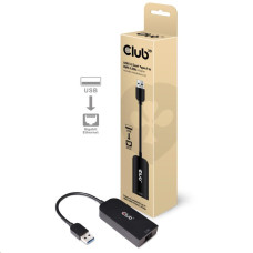 Club3D Adaptér USB 3.2 Gen 1 Typ A na RJ45 2.5Gb, 24cm