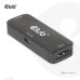 Club3D Adaptér aktivní HDMI 4K60Hz (F/F), černá