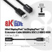 Club3D Kabel Mini DisplayPort 1.4 na DisplayPort 8K 60Hz DSC 1.2 HBR3 HDR Bidirectional (F/M), 1m