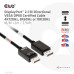 Club3D Kabel DisplayPort 2.1 na DisplayPort 2.1 4K120Hz/8K60Hz HDR (M/M), 1.2m, černá