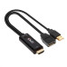 Club3D adaptér aktivní HDMI na DisplayPort 4K60Hz, M/F