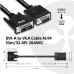 Club3D kabel DVI-A na VGA, 3m, 28 AWG