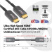 Club3D Kabel prodlužovací HDMI AOC kabel 8K60Hz (M/M), 4K120Hz, 20m, černá