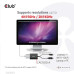 Club3D Adaptér aktivní DisplayPort na Dual Link DVI-D, USB napájení, 60cm, HDCP off