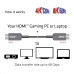 Club3D Kabel HDMI, Ultra High Speed HDMI™ Certified AOC Cable, 4K120Hz/ 8K60Hz (M/M), 15m