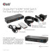 Club3D síťový přepínač - Switch, DP/HDMI KVM Switch - Dual DP 4K 60Hz