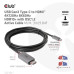 Club3D kabel USB-C na HDMI, 4K120Hz 8K60Hz HDR10 s DSC1.2, M/M, 3m