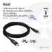 Club3D kabel USB-C, Data 20Gbps, PD 240W(48V/5A) EPR M/M 2m