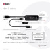 Club3D Adaptér HDMI + Micro USB na USB-C 4K120Hz/8K30Hz, Active Adapter M/F