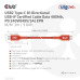 Club3D Kabel USB2 Type-C Bi-Directional USB-IF Certifikovaný 480Mb, PD 240W(48V/5A) EPR M/M 3m