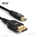 Club3D Kabel MiniDisplayPort na DisplayPort 2.1 Certifikovaný, Oboustranný, 10K60Hz, DSC1.2, UHBR10, 1m