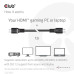 Club3D Kabel HDMI, Ultra Rychlý HDMI™ Certifikovaný Cable, 4K120Hz/ 8K60Hz, 7.5m