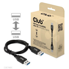 Club3D Kabel USB 3.2 Gen2 Typ-A, 3A M/M, 50 cm