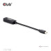 Club3D Adaptér miniDP 1.4 na HDMI, 4K120Hz nebo 8K60Hz HDR10+, M/F, 9cm