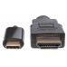 Manhattan kabel USB-C na HDMI, 2m, černá