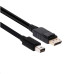 Club3D Kabel Mini DisplayPort na DisplayPort 1.2 4K60Hz UHD obousměrný, (M/M), 2m