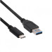 Club3D Kabel USB 3.1 typ C na USB 3.1 typ A, 10Gbps Power Delivery 60W (M/M), 1m