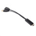 Club3D Adaptér HDMI 1.4 na DisplayPort 1.1 (M/F), USB napájení, 18cm