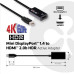 Club3D Adaptér aktivní mini DisplayPort 1.4 na HDMI 2.0b, HDR (M/F), 16cm