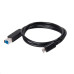 Club3D Kabel USB 3.1 typ C Gen2 na USB typ B (M/M), 1m