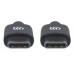MANHATTAN kabel Hi-Speed USB-C, Type-C Male to Type-C Male, 0,5m, černý