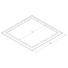 Sada pro zazdění RNA/SNA v.333 RAL9003 hl.lesklá