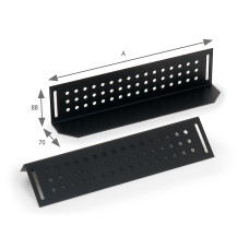 Nosné ližiny pro rack hl.700mm (L=480mm)-pár černé