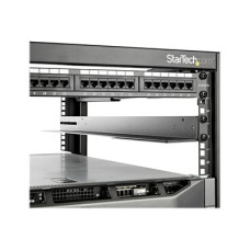 StarTech.com 1U 19 inch Server Rack Rails, 24-36 inch Adjustable Depth, Universal 4 Post Rack Mount Rails, Network Equipment/Server/UPS Mounting Rail Kit, HPE ProLiant, Dell PowerEdge