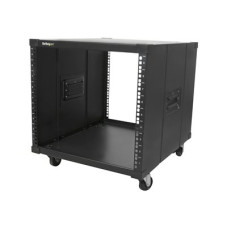 StarTech.com 9U Open Frame Rack with Wheels