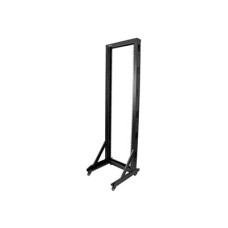 StarTech.com 42U Mobile Open Frame Network Rack with Wheels- 663lbs