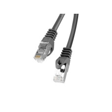 LANBERG Patch kabel CAT.6 FTP 0.5M černý Fluke Passed