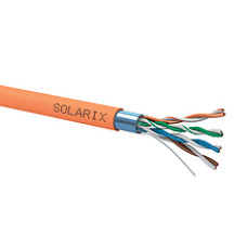 Inst.kabel Solarix CAT5E FTP LSOHFR B2ca 500m/cív.