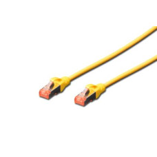 Digitus Patch Cable,S-FTP, CAT 6, AWG 27/7, LSOH, Měď, žlutý 5m