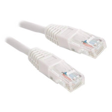 Patch kabel XtendLan Cat5E, UTP - 0,25m, bílý