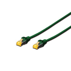 Digitus CAT 6A S-FTP patch cable, Cu, LSZH AWG 26/7, length 2 m, color grün