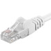 Patch kabel UTP RJ45-RJ45 level CAT6, 1m, bílá