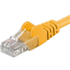 Patch kabel UTP RJ45-RJ45 level CAT6, 5m, žlutá