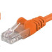 Patch kabel UTP RJ45-RJ45 level 5e 3m oranžová