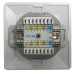 Zásuvka STP 2x RJ45 Cat5E, duální svorkovnice, pod omítku