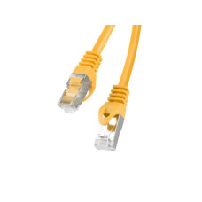 LANBERG Patch kabel cat6 FTP 10m žlutý Fluke Passed