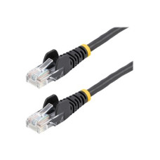 StarTech.com 5m Black Cat5e / Cat 5 Snagless Patch Cable 5 m